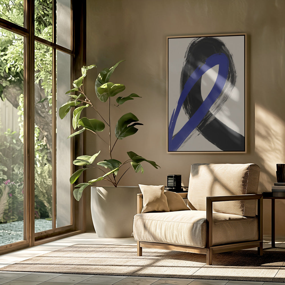 Vette lijnstroom | Poster