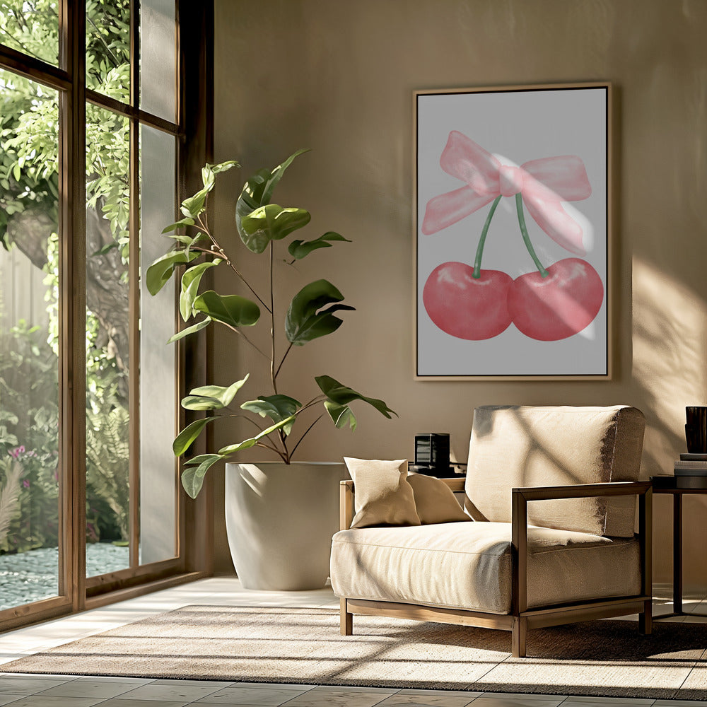 Rode kersen | Poster