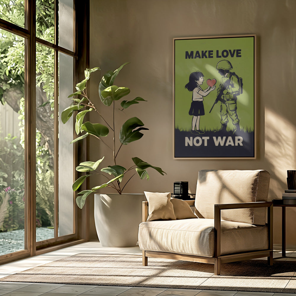 Make Love Not War | Poster