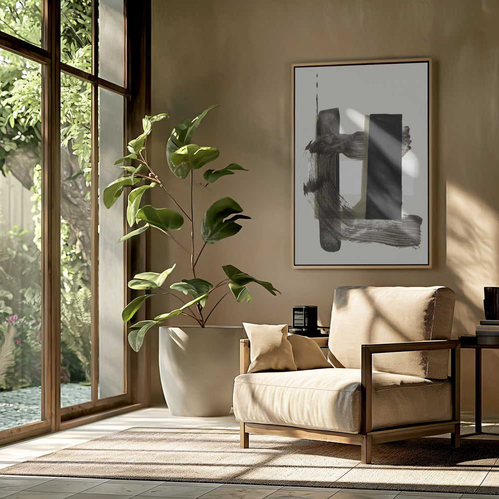 Zen Penseelwerk 3 | Poster