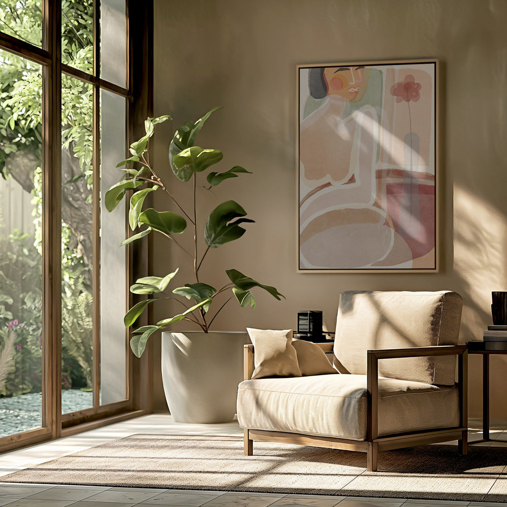 Serene reflectie | Poster