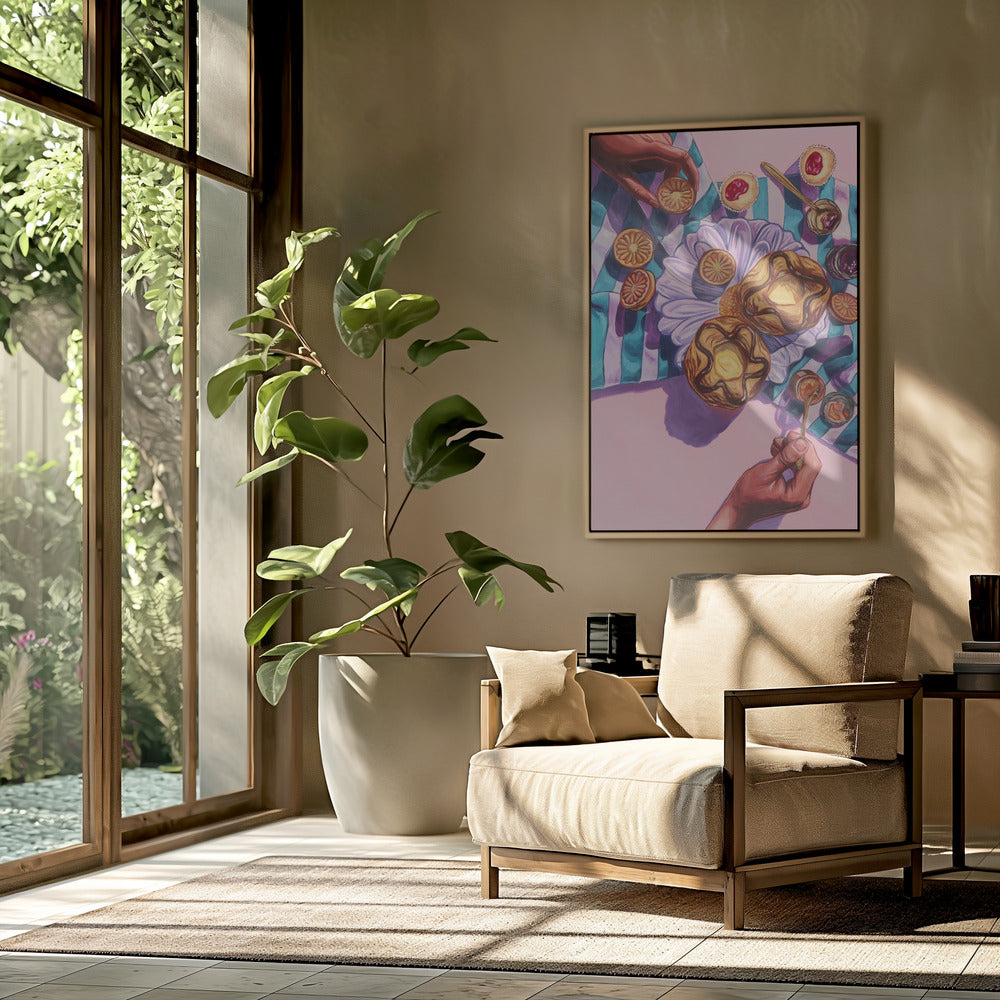 In de Lavendel Schaduwen | Poster