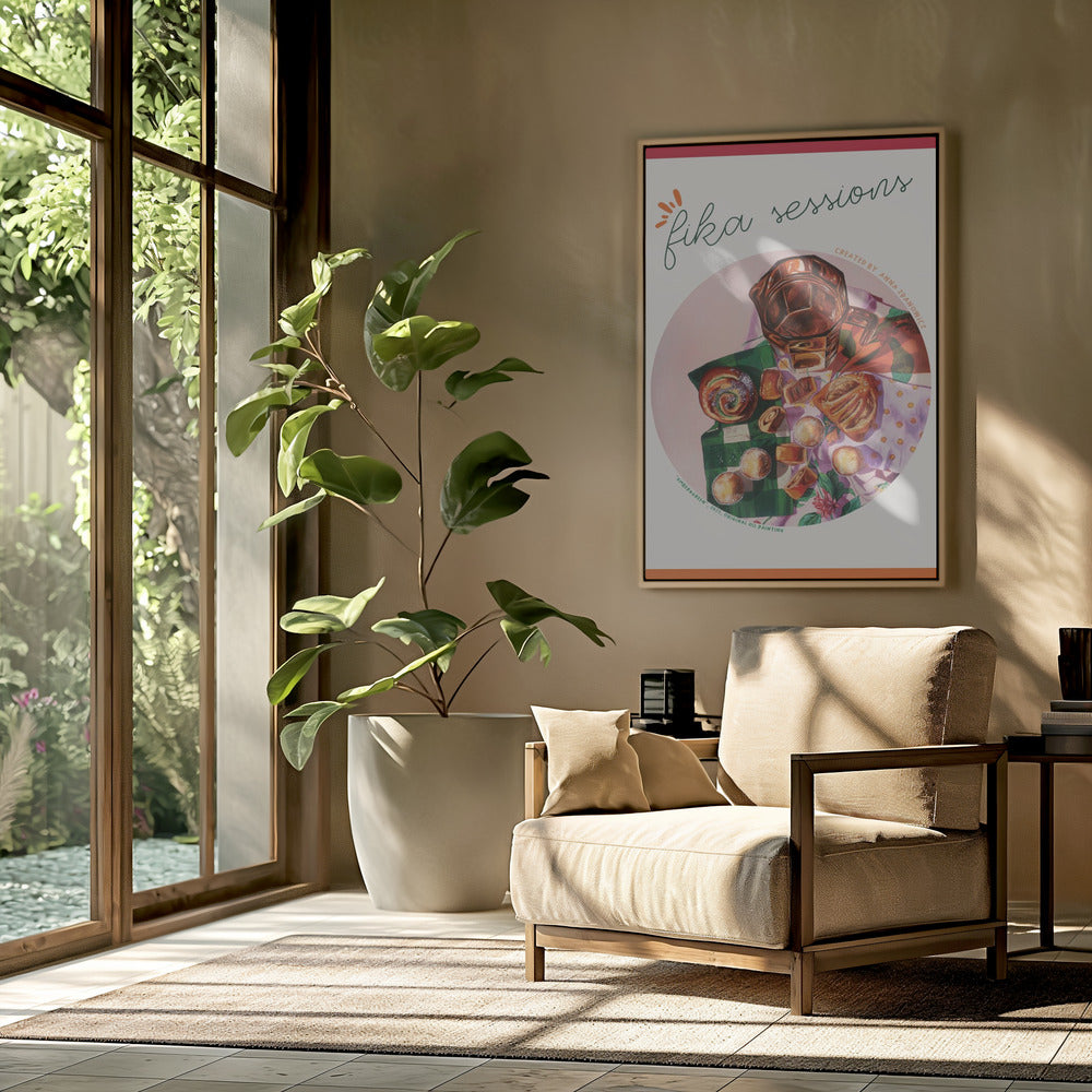 Amber en Groen | Poster