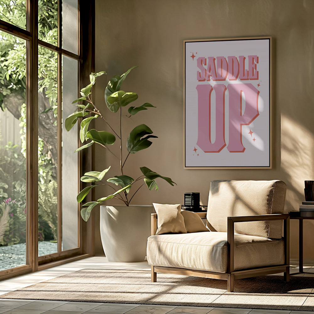 Zadel op | Poster