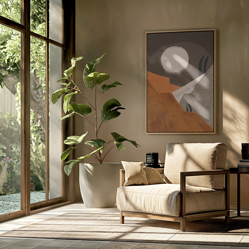Maanlandschap | Poster