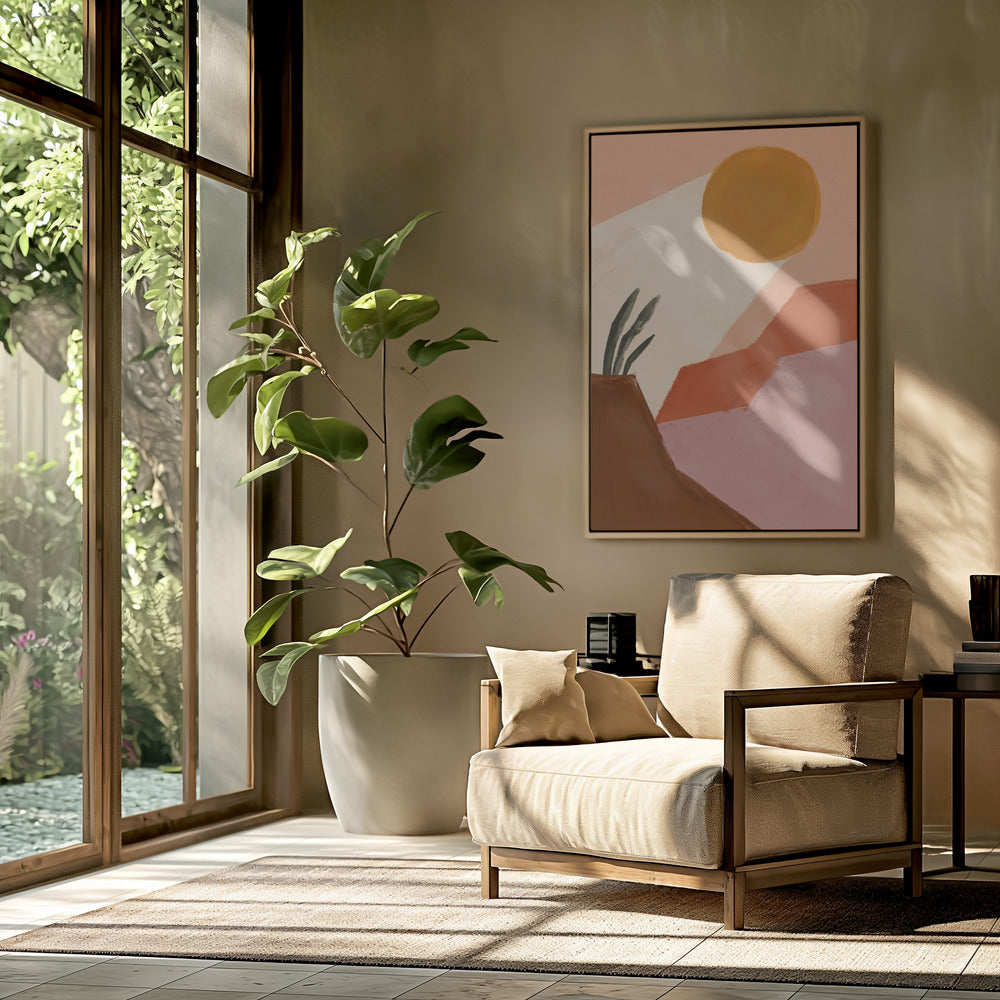 Woestijnzonlicht | Poster