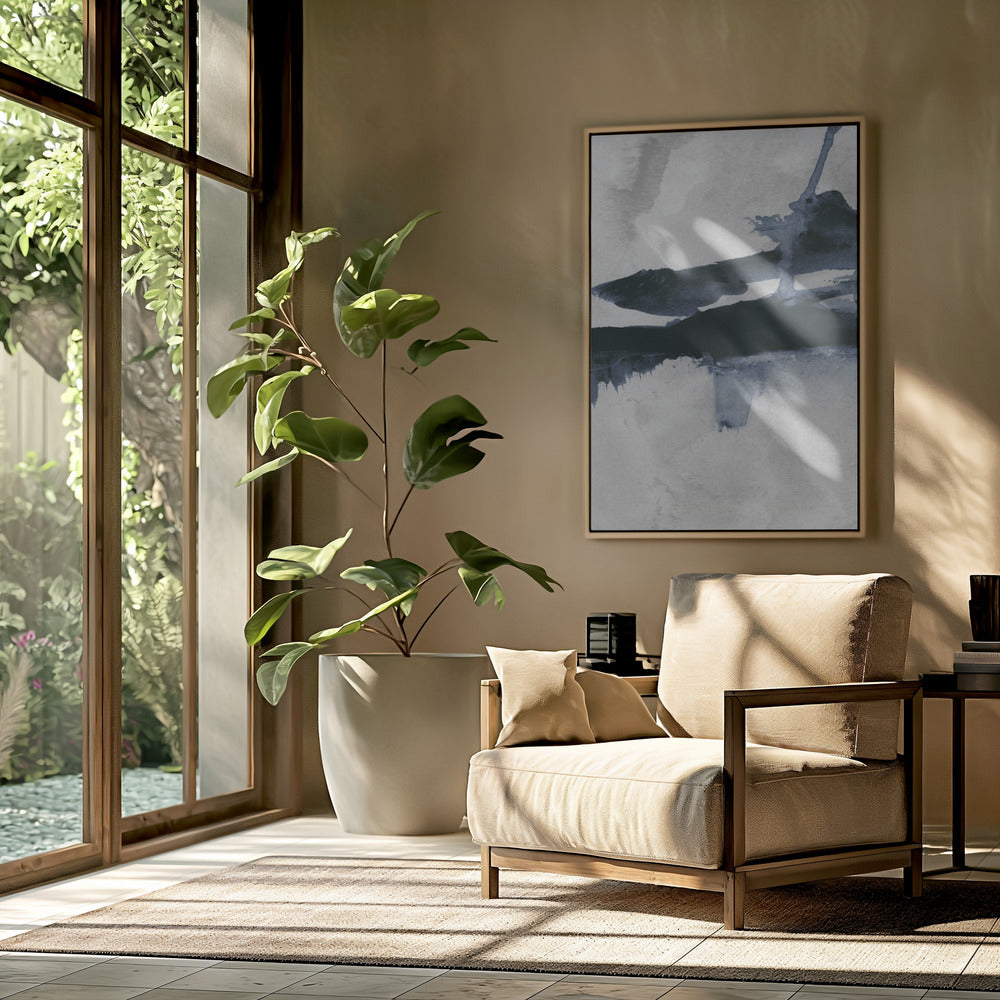 Blauw 1 | Poster