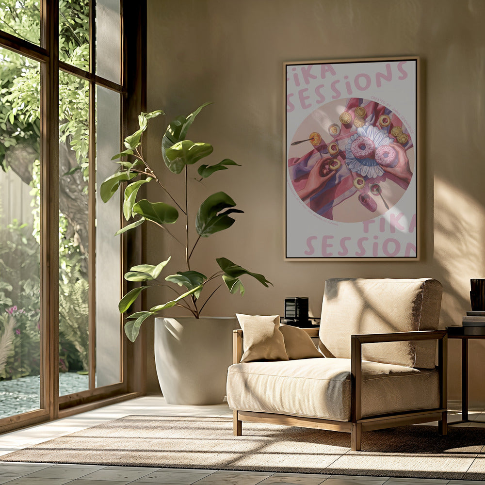 Op woensdag eten wij roze | Poster