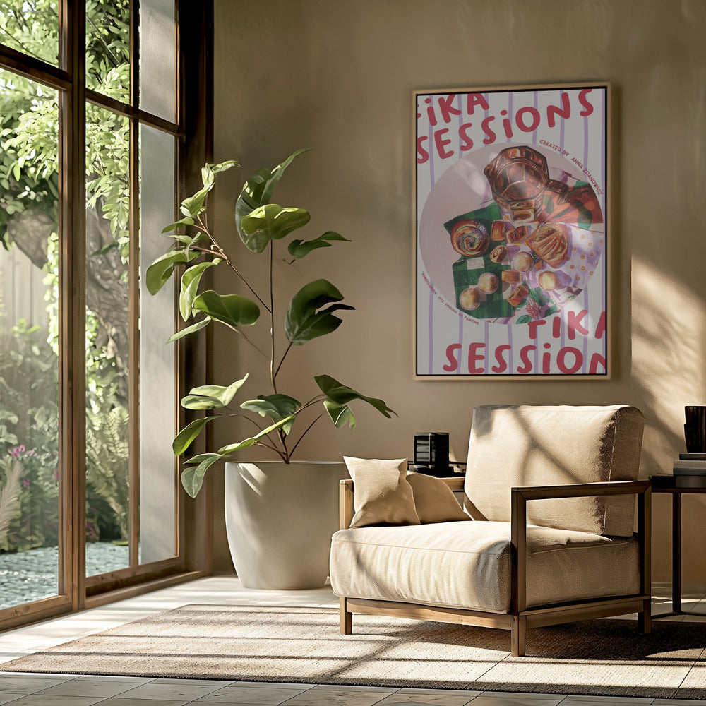 Amber en Groen | Poster