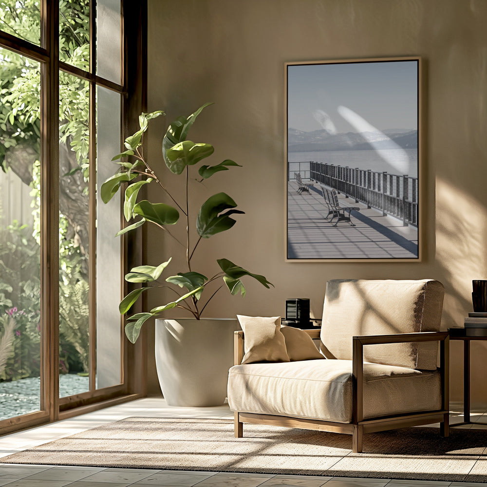 Twee banken | Poster
