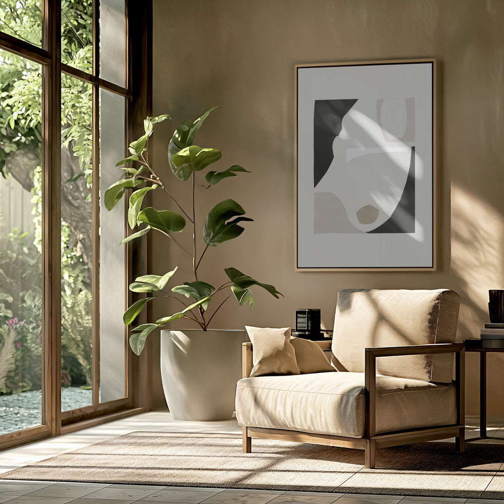 Abstracte vormen 1 | Poster