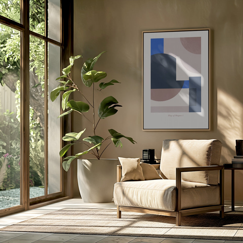 Play of Shapes 1 | Poster