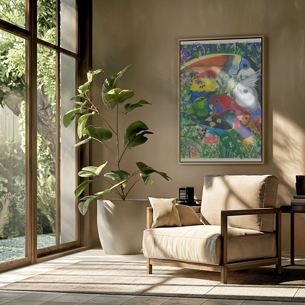 Paradijsvogels | Poster