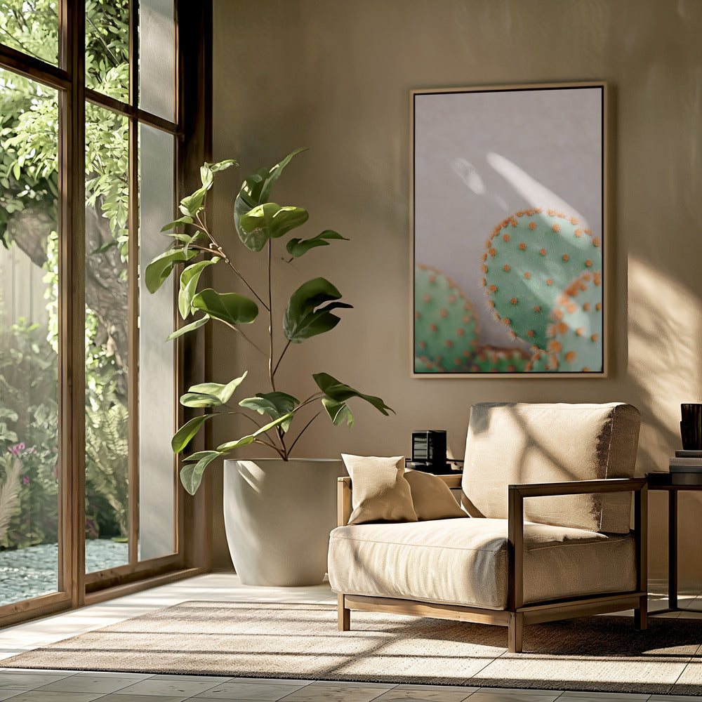 Cactussen Pasteltinten | Poster