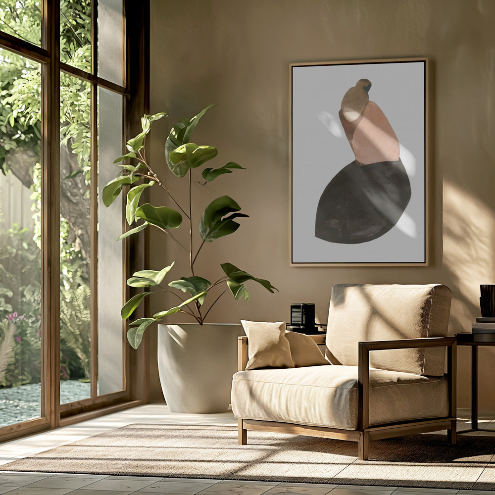 Zittende vrouw nr. 13 | Poster