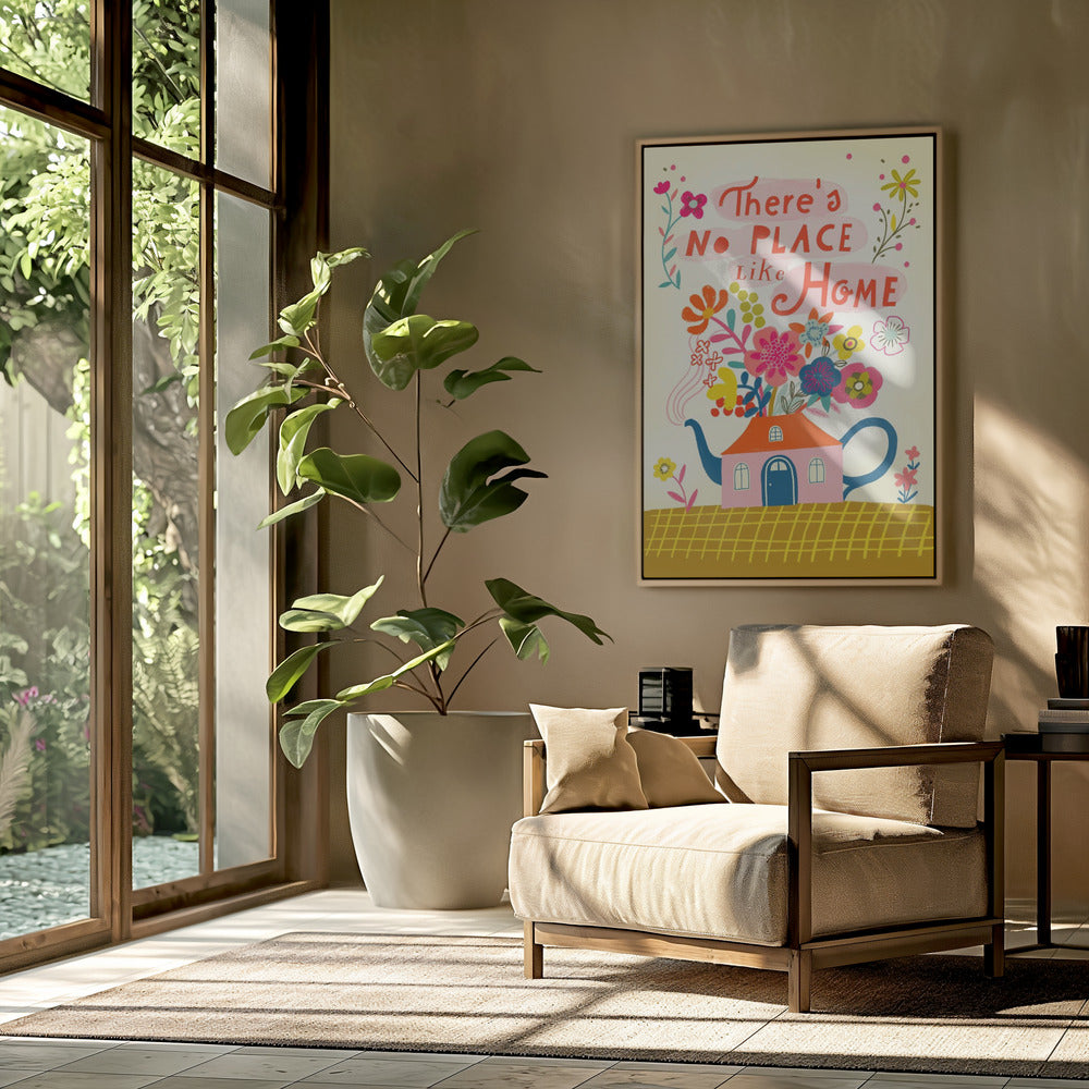 Whimsical Teapot House | Poster