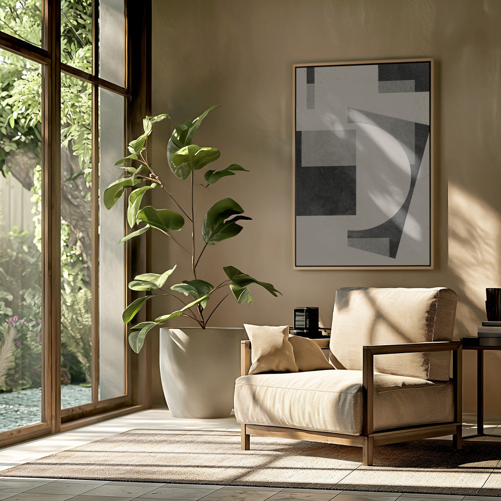 Geometrische fluisteringen | Poster