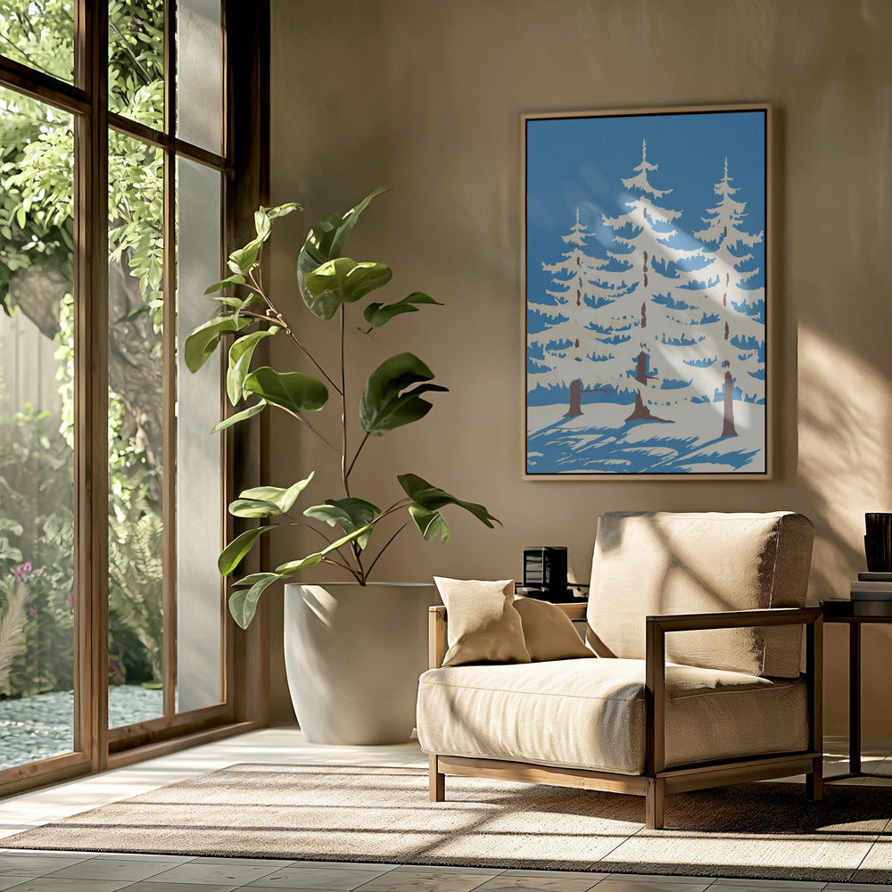 Harz Winter Trees | Poster