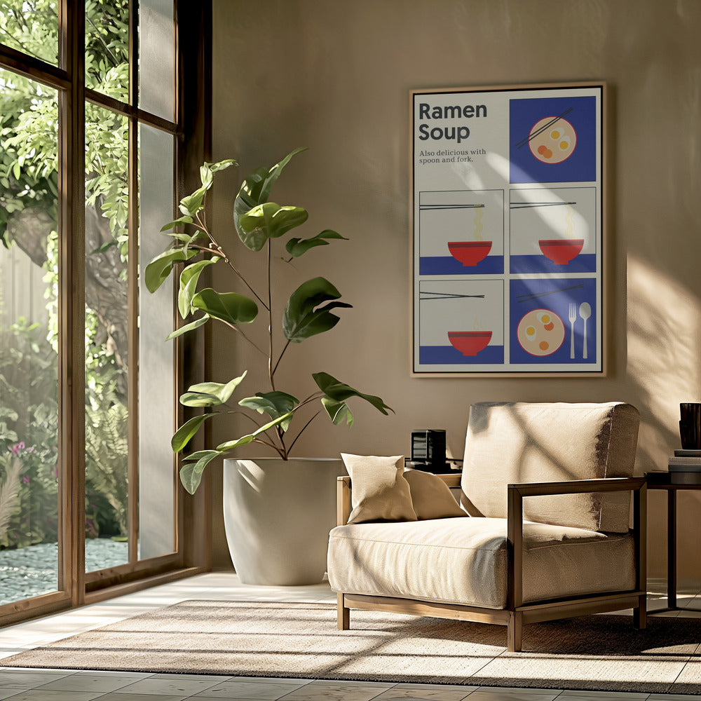 Poster Ramen Soup | Poster