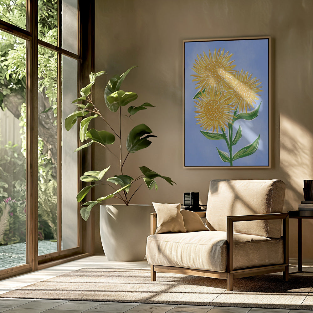 Zonnebloemen | Poster