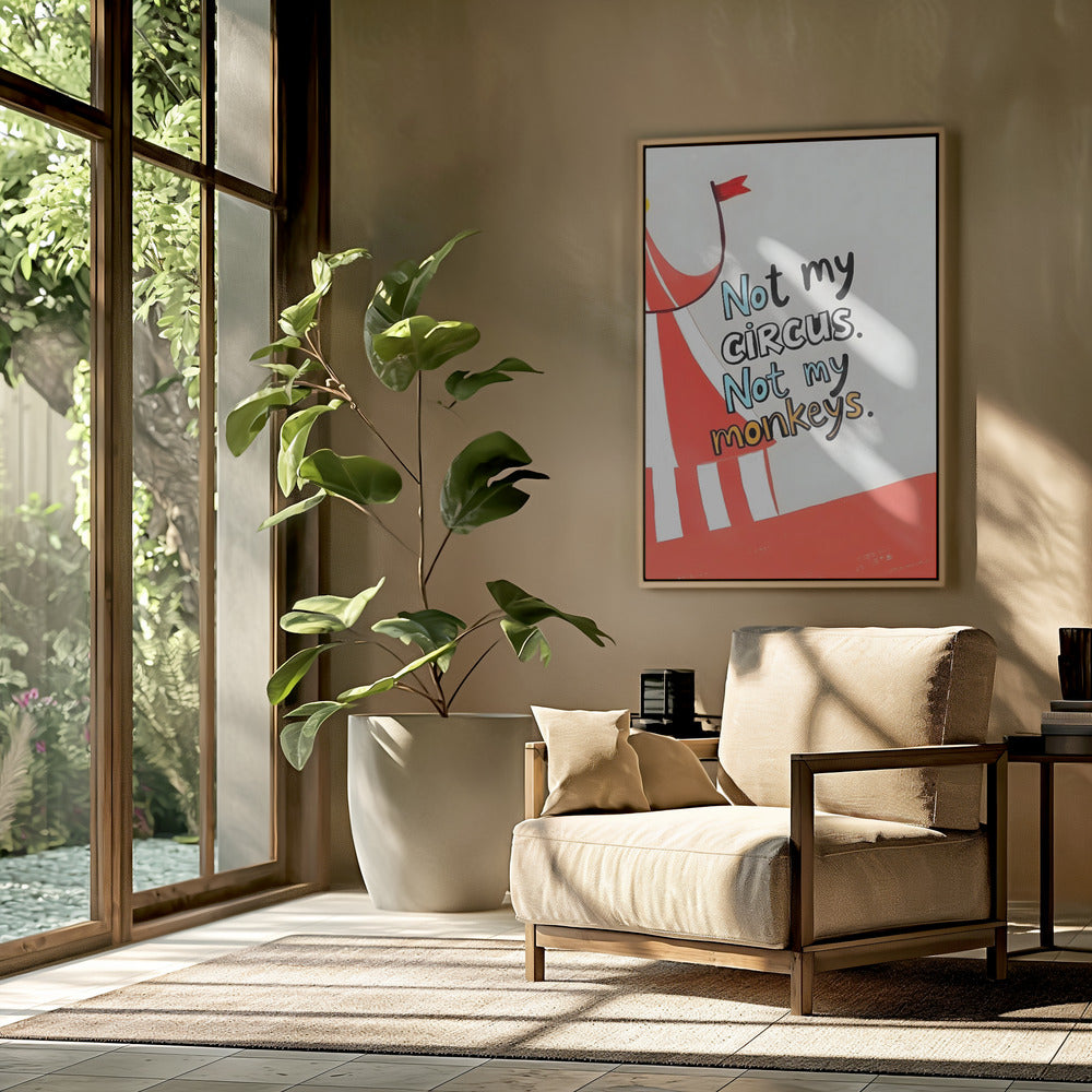 Niet mijn circus | Poster