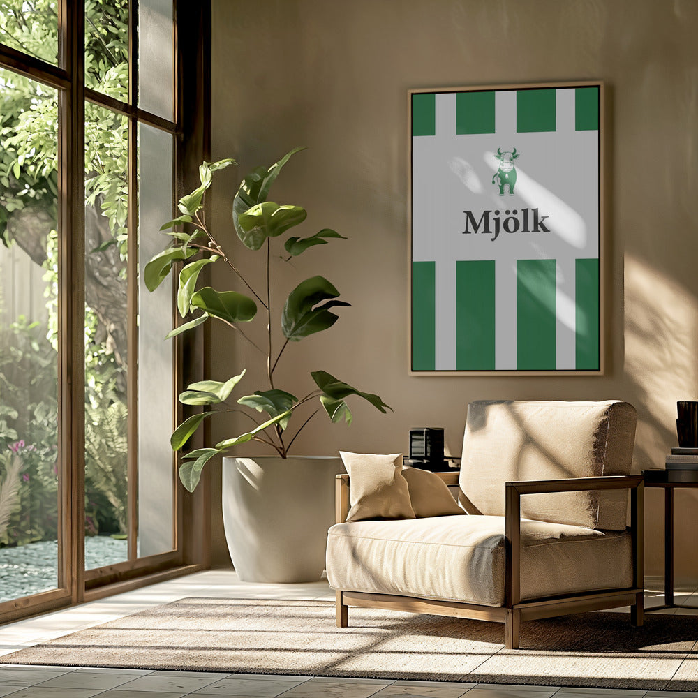Mjölk Röd | Poster