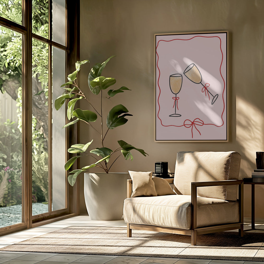 Champagne Proost | Poster