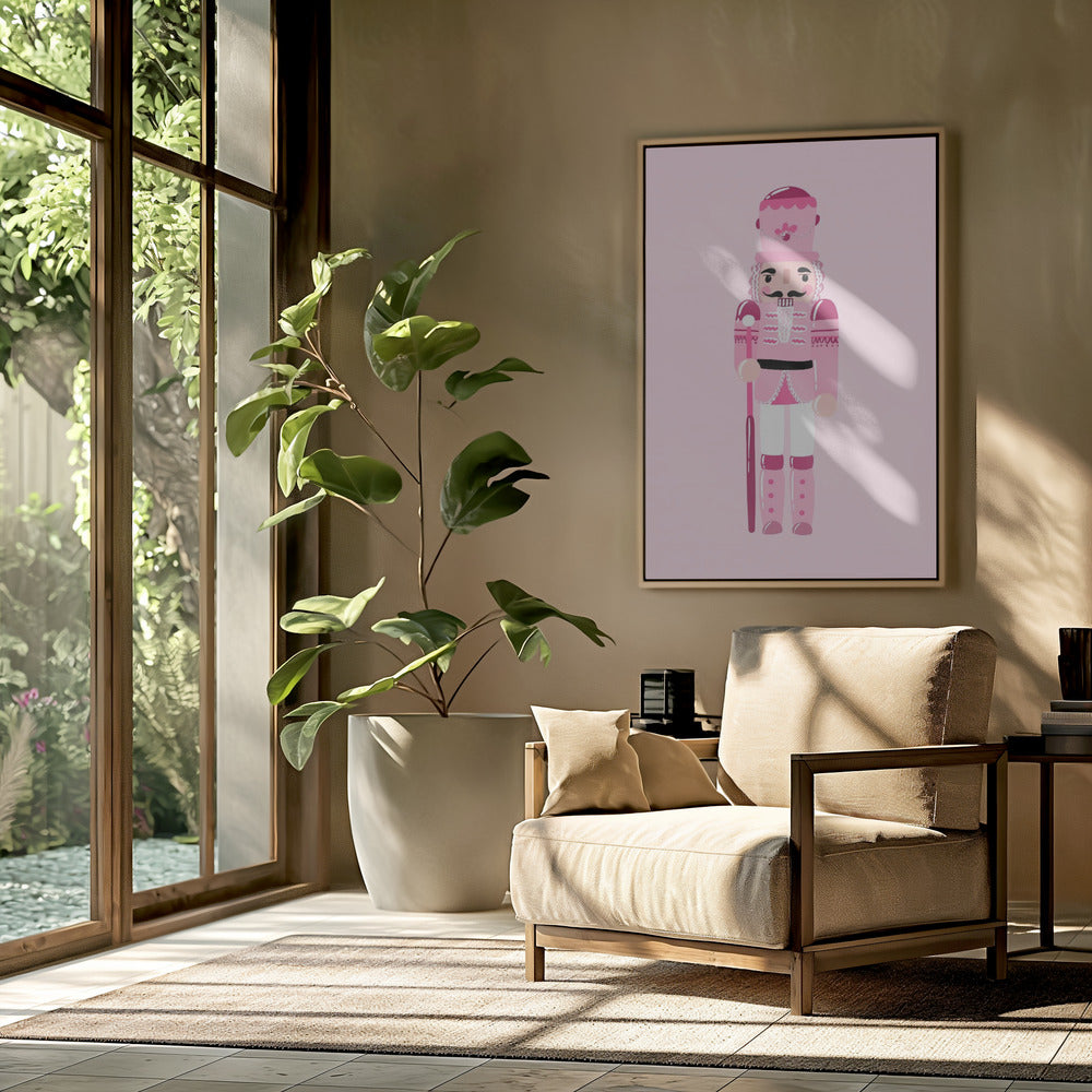 Roze Notenkraker Bedel | Poster