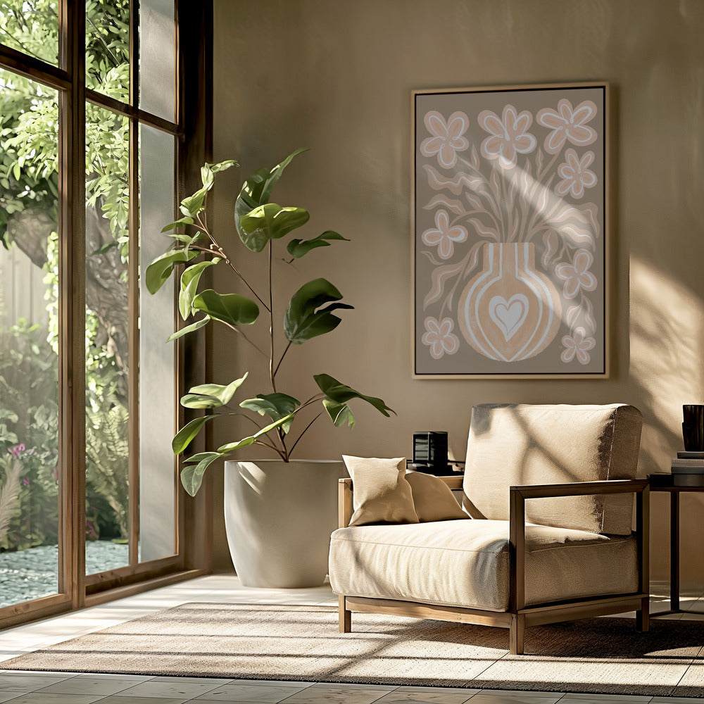 Kalme bloemen | Poster