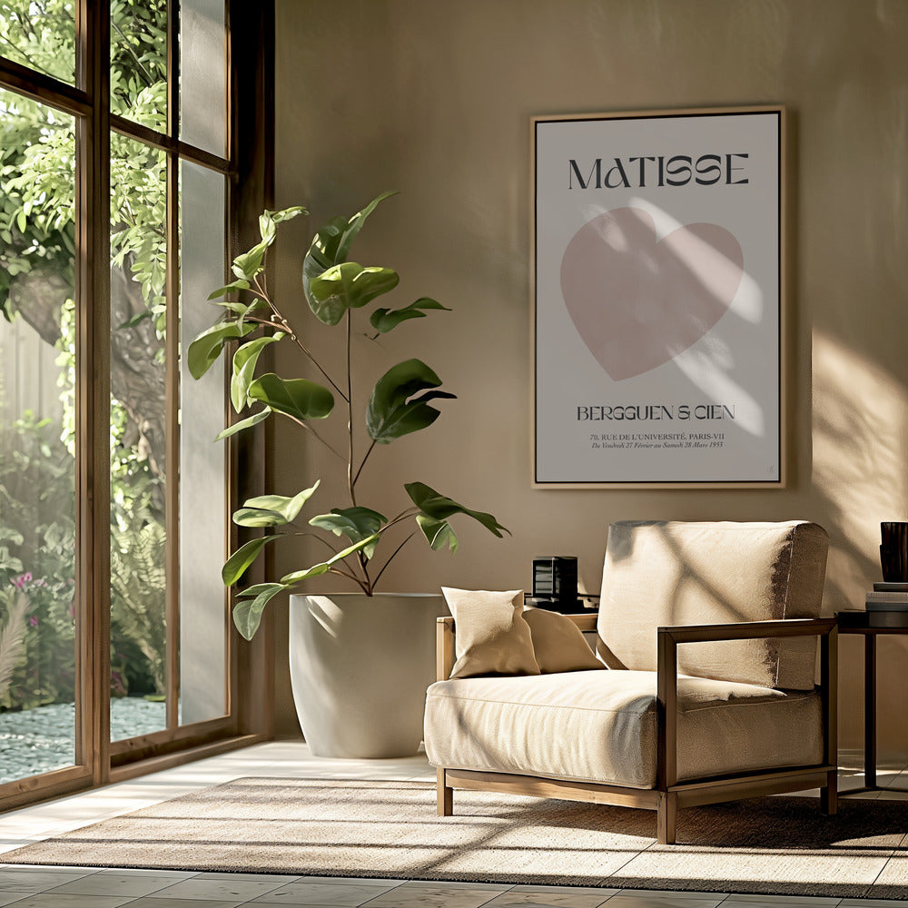 Beige Heart | Poster