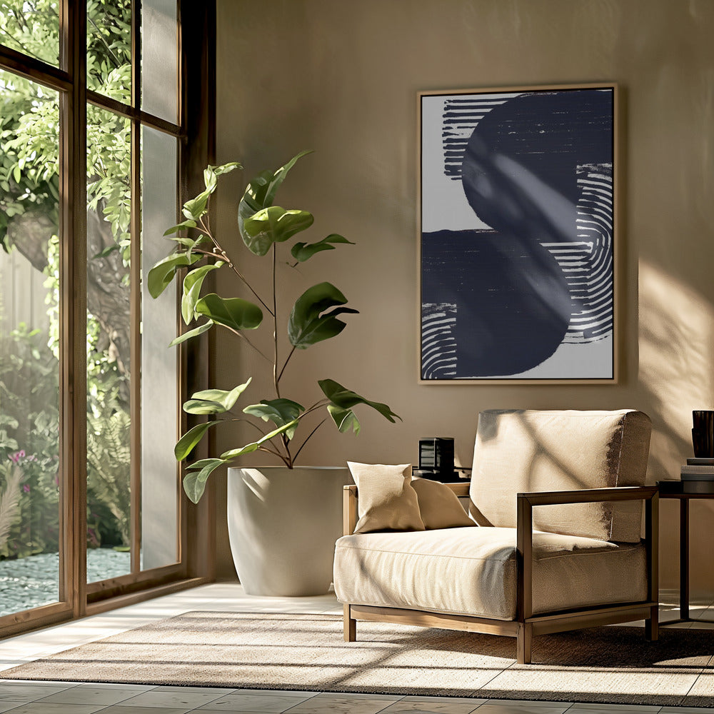 Abstracte, gedurfde vormen 3 | Poster