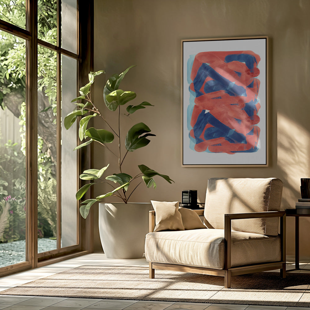 Abstracte lussen 2 | Poster