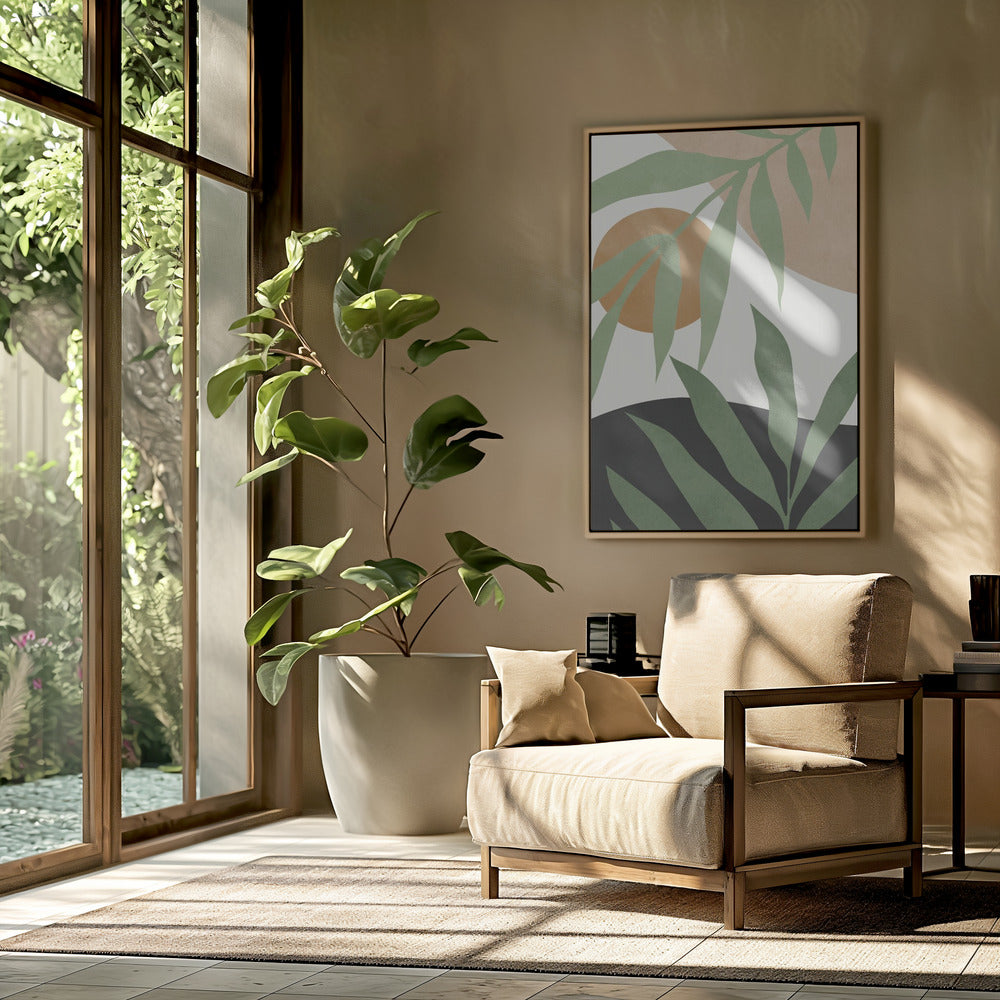 Bloemen en tropisch 4 | Poster