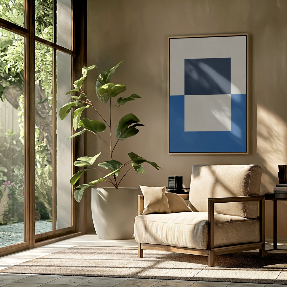 Overlappende geometrie 6 | Poster
