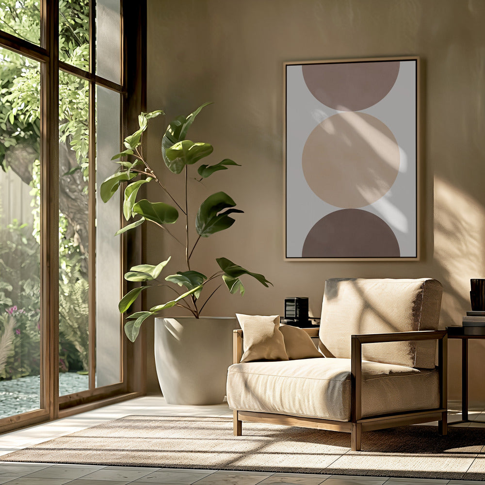 Cirkelcompositie 14 | Poster
