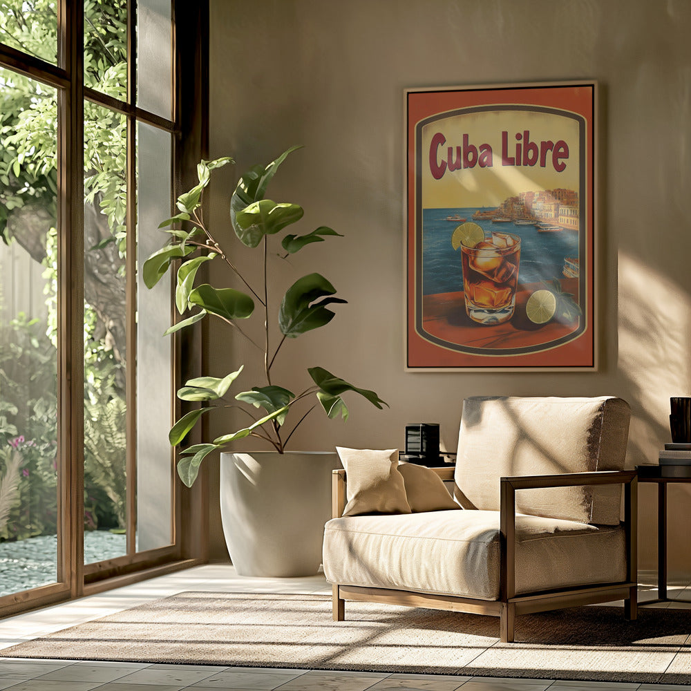 Cuba Libre Vintage Reclame | Poster