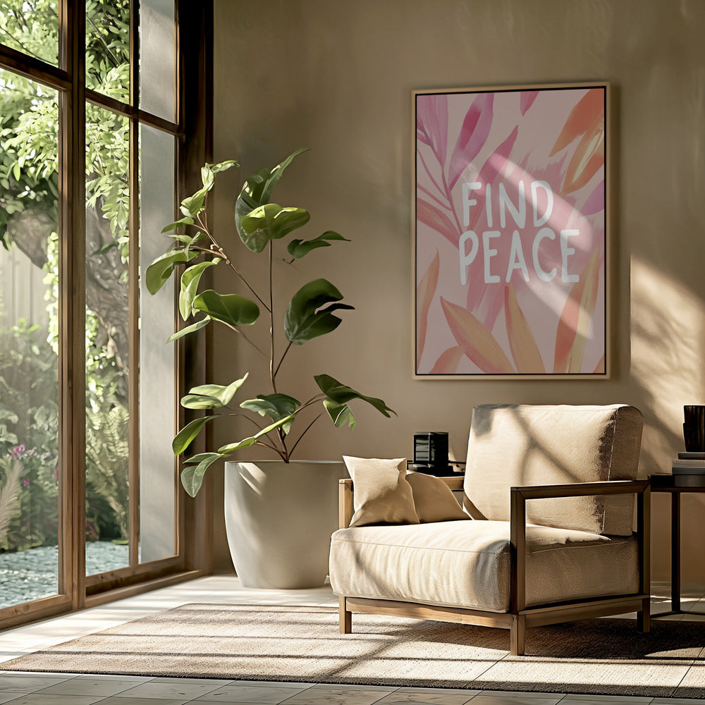 Serene bloesems | Poster
