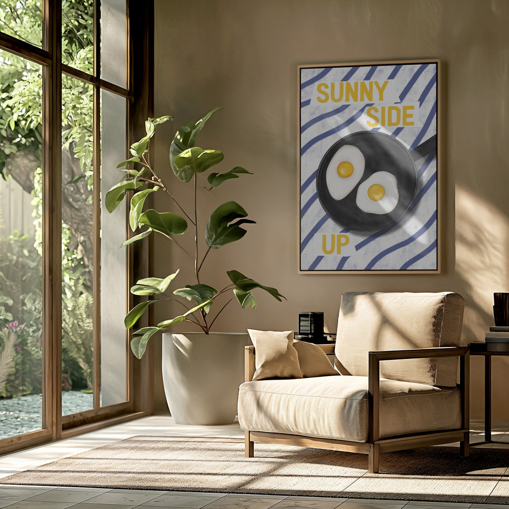 Zonnige kant omhoog | Poster