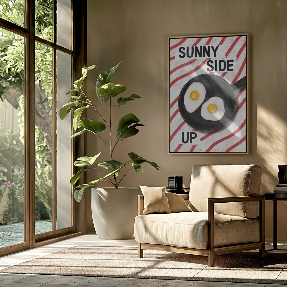 Zonnige kant omhoog | Poster