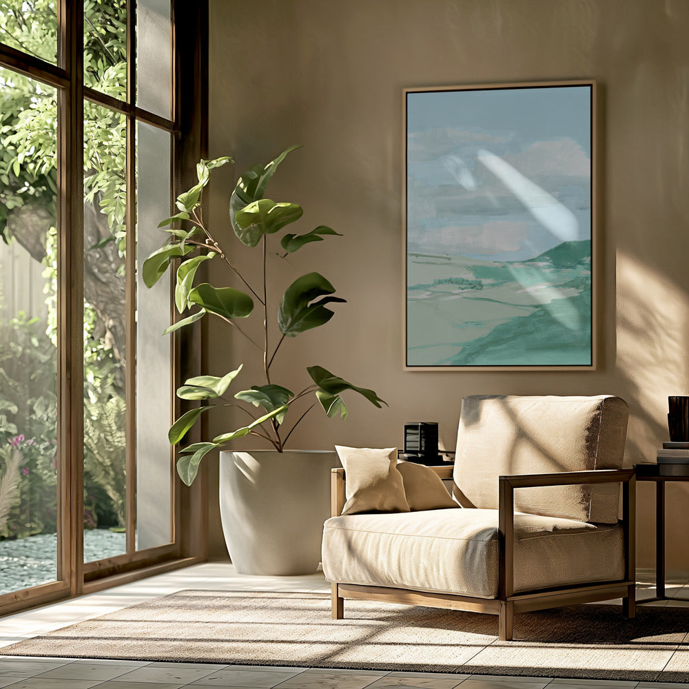 Big Sky Landschap Platteland Nr. 2 | Poster