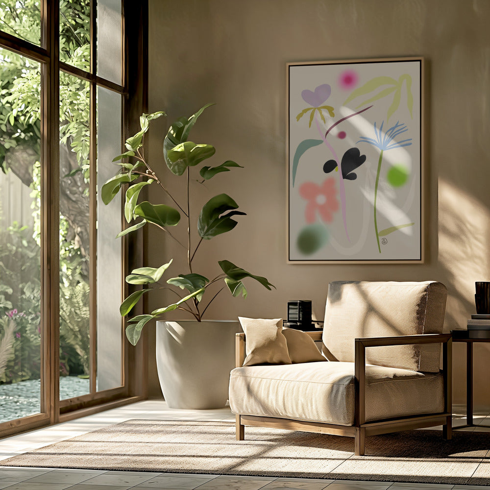 STILLE BLOEMEN DANSEN | Poster