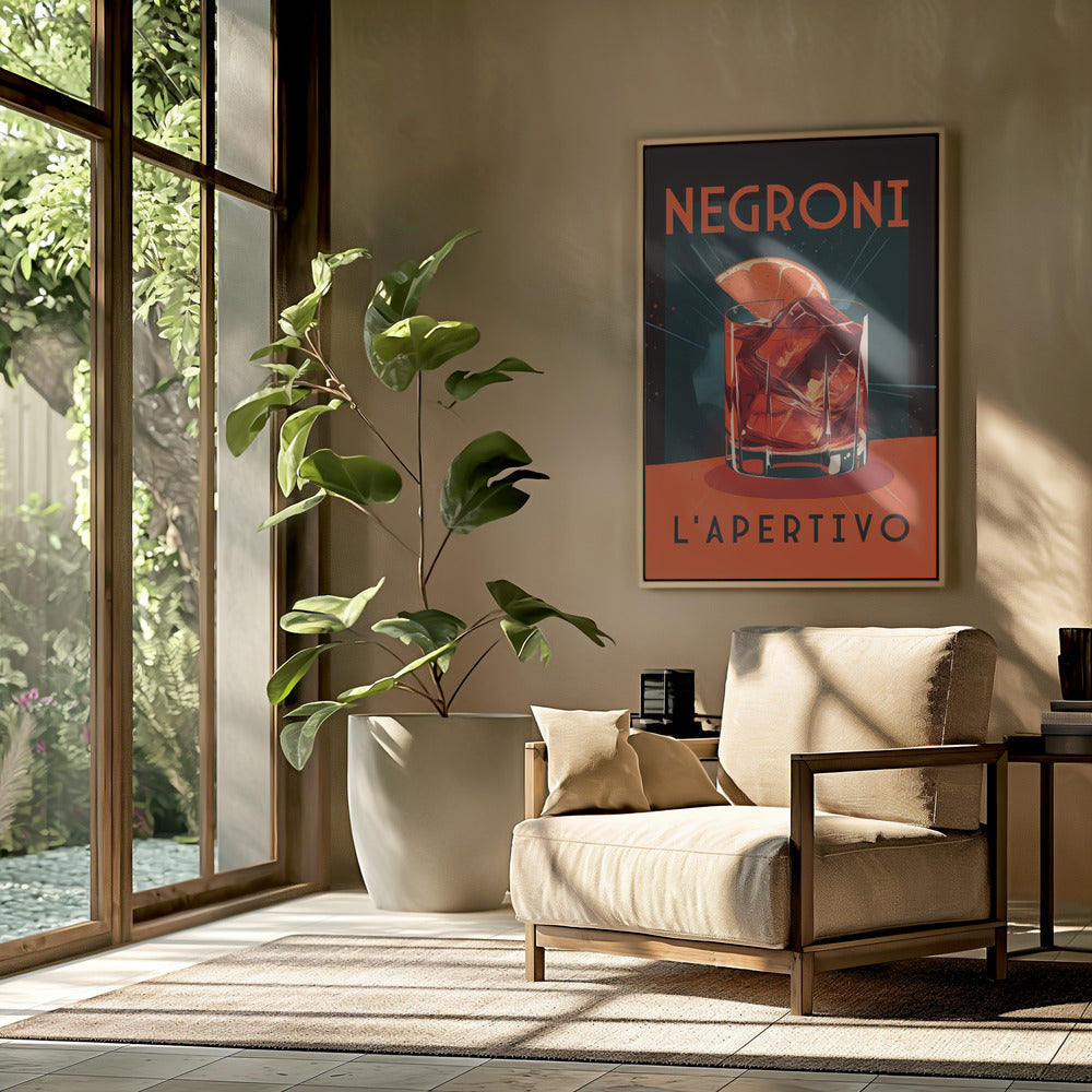 Negroni L' Apertivo | Poster