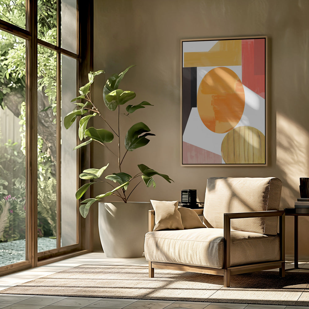 Geometric Warmth No2 | Poster