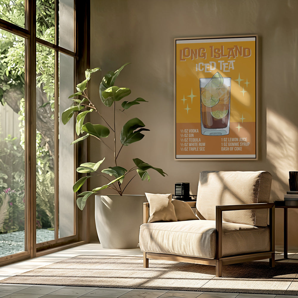 Long Island IJsthee | Poster