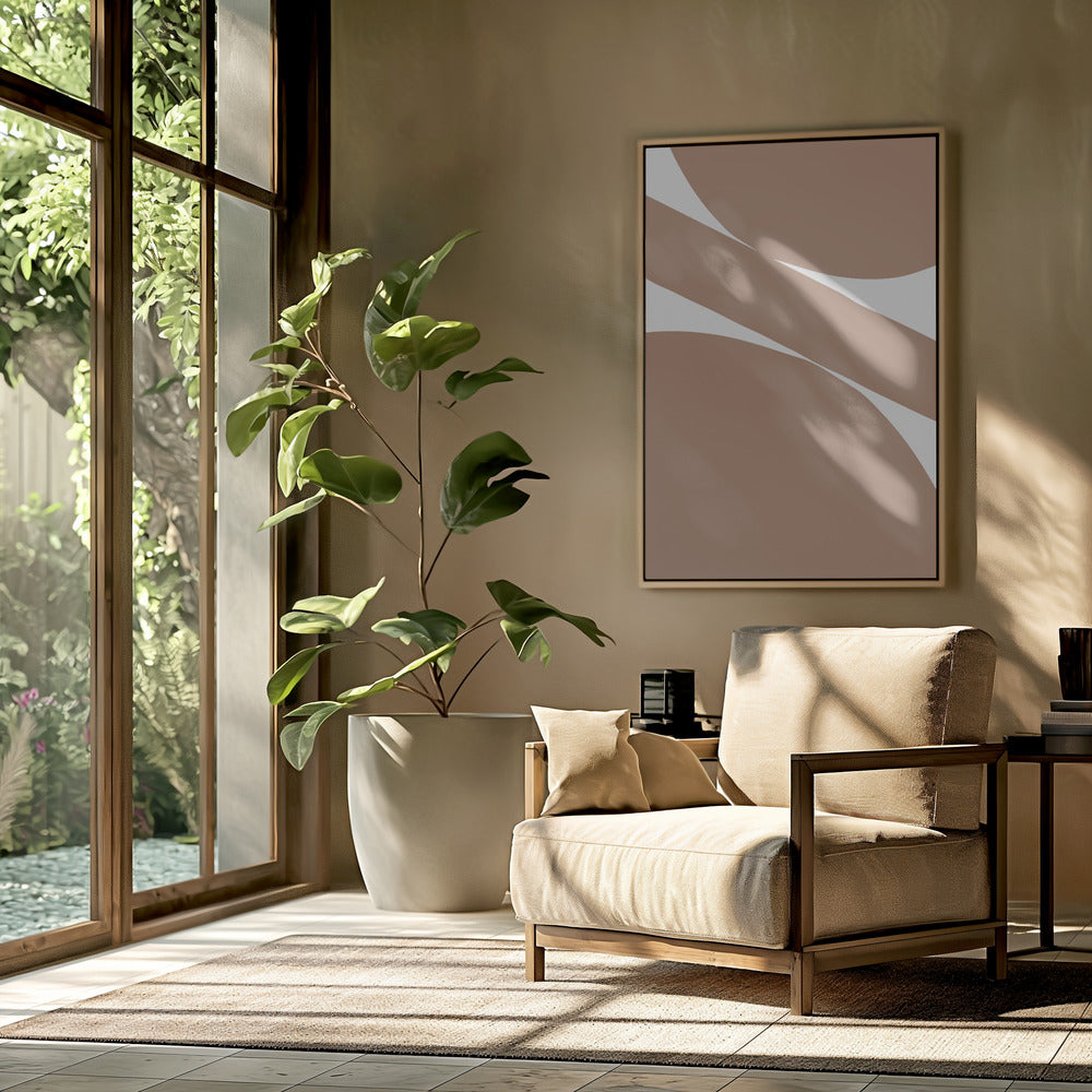 Abstracte Mocha | Poster