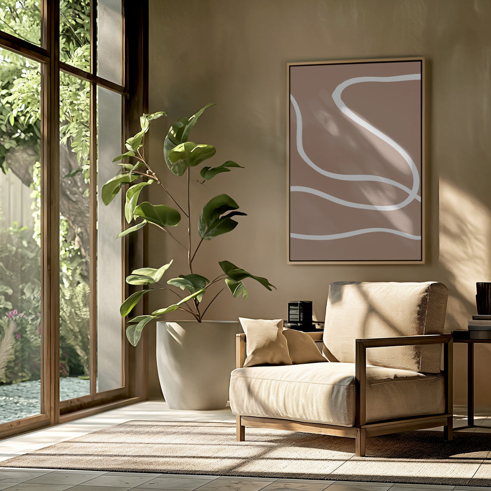 Abstracte Mocha | Poster