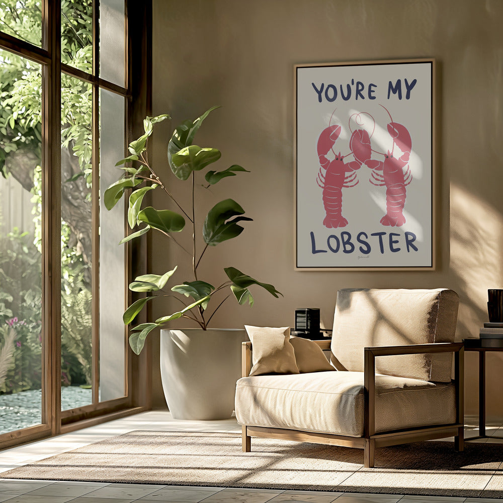 Jij bent mijn kreeft | Poster