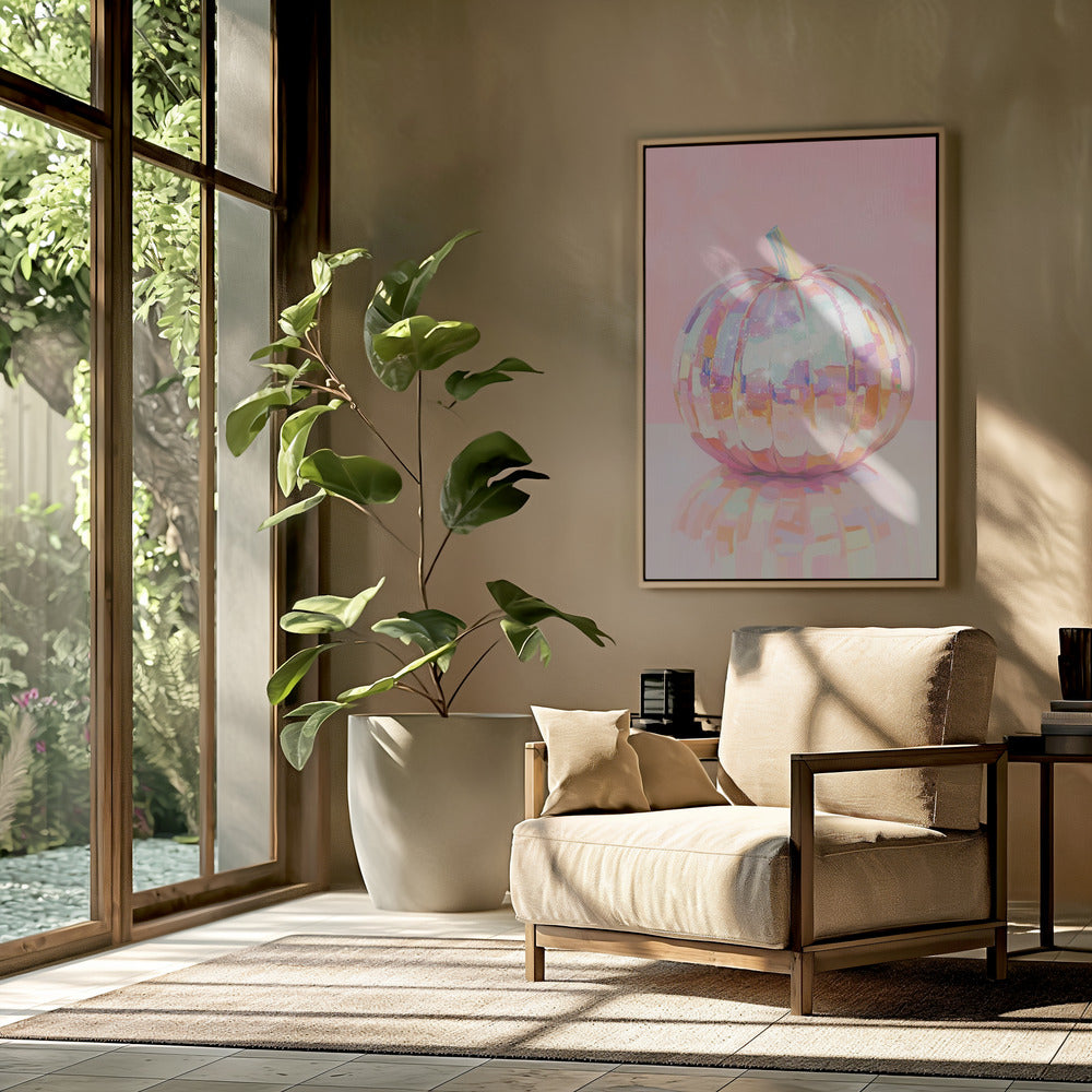 Iriserende pompoen | Poster