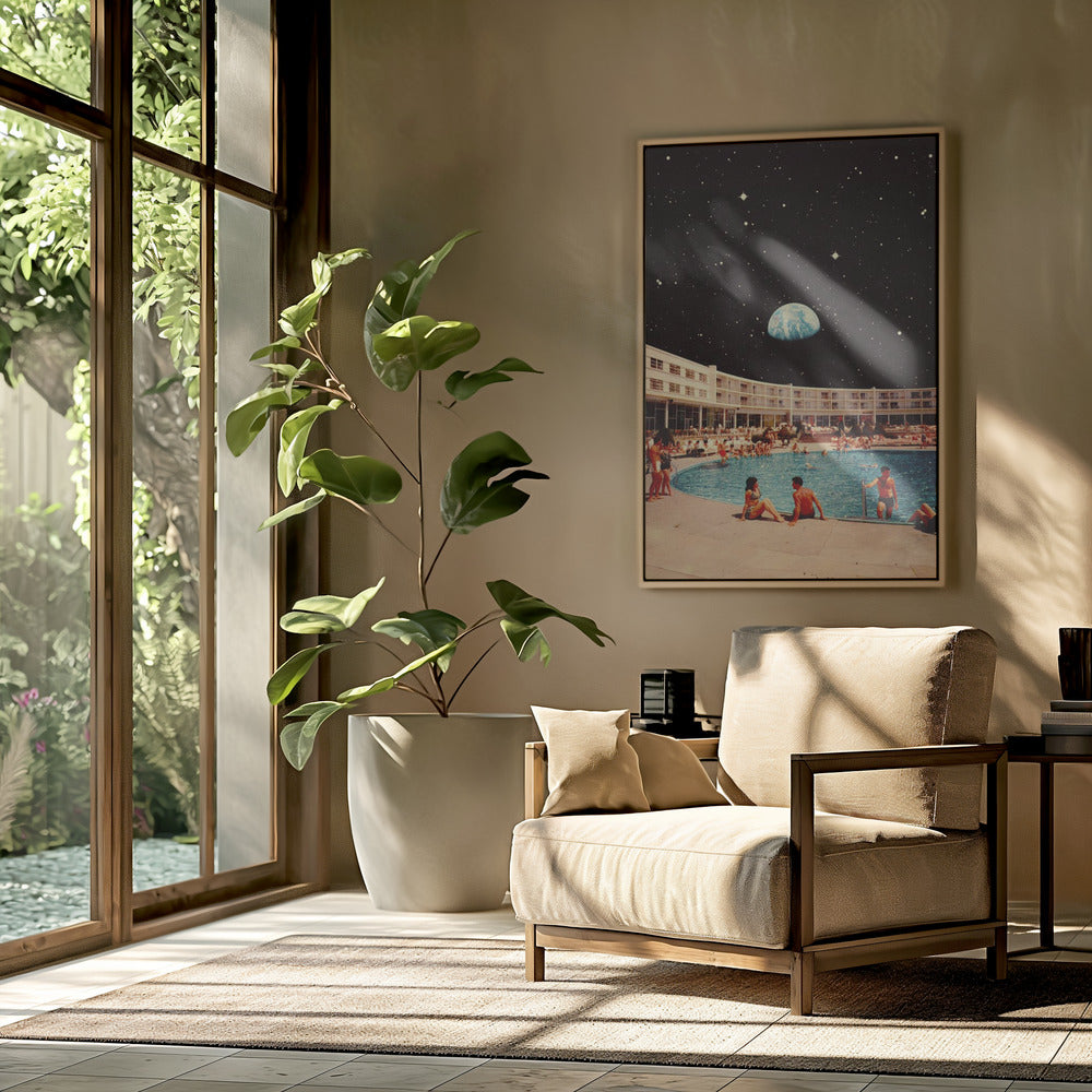 Lunar Pool | Poster