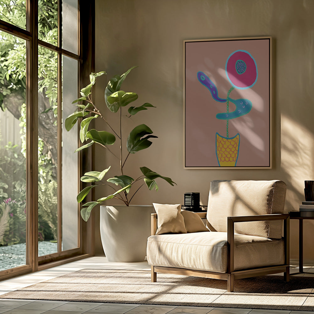 Laten we Moucha Mousse dansen | Poster